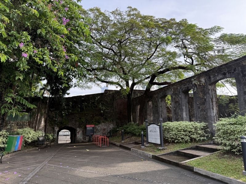 Dr. Jose Rizal's Last Walk to Martyrdom Trail Marker. Click for full size. Dr. Jose Rizal's Last Walk to Martyrdom Trail Marker image. Click for full size.