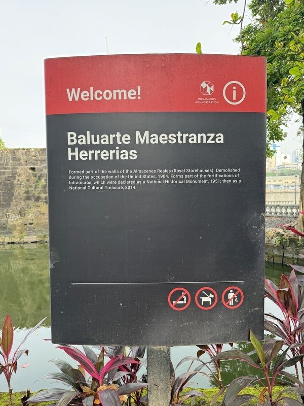 Baluarte Maestranza Herrerias Marker image. Click for full size.