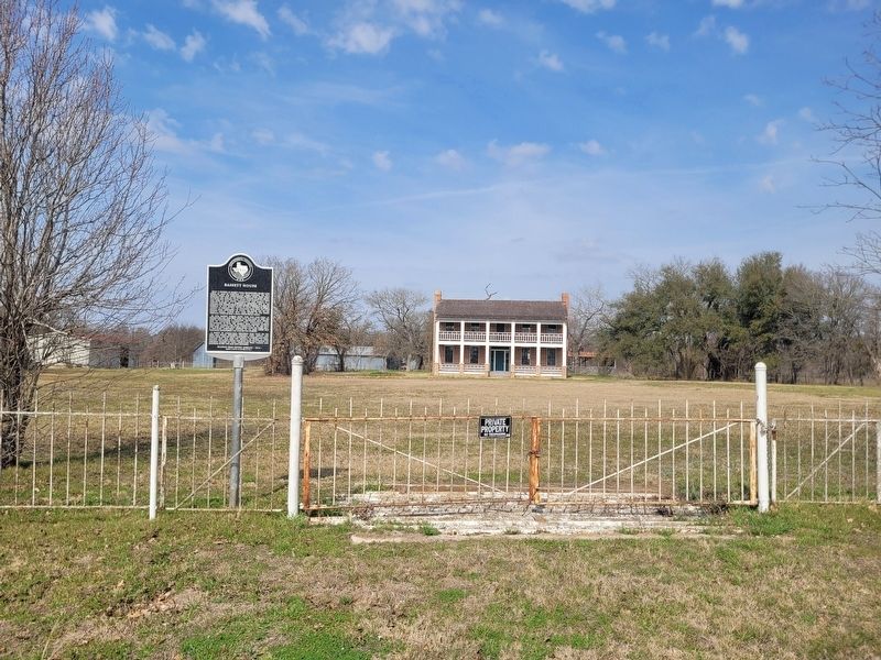 Bassett House and Marker image. Click for full size.