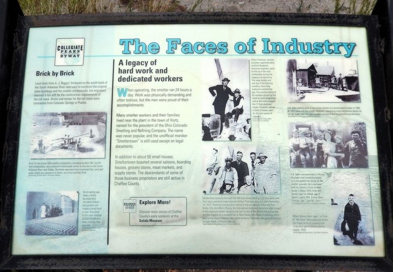 The Faces of Industry Marker image. Click for full size.