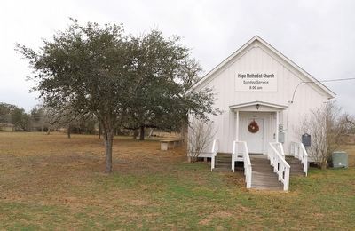 The United Methodist Church of Hope Marker. Click for full size. The United Methodist Church of Hope Marker image. Click for full size.