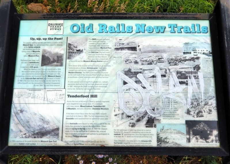 Old Rails New Trails Marker image. Click for full size.