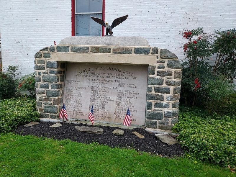 Service Mens Honor Roll Marker image. Click for full size.