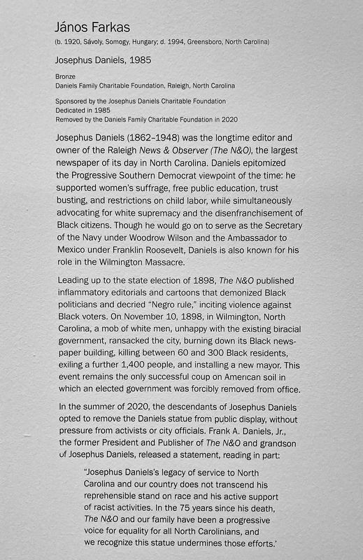 Museum Exhibit Information image. Click for full size.