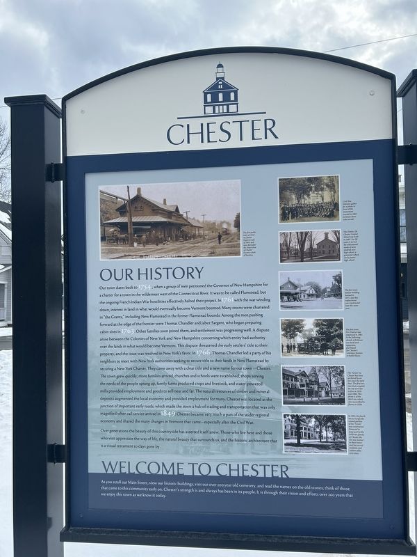 Chester Marker image. Click for full size.