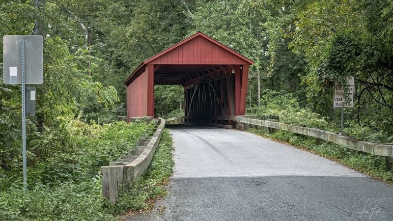 Jericho Covered Bridge image. Click for full size.