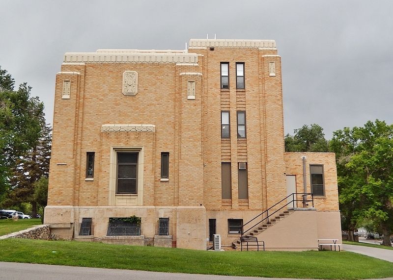 Chaffee County Courthouse (<i>south elevation</i>) image. Click for full size.