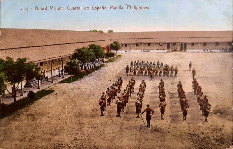 Cuartel de Espa�a, Manila image. Click for full size.