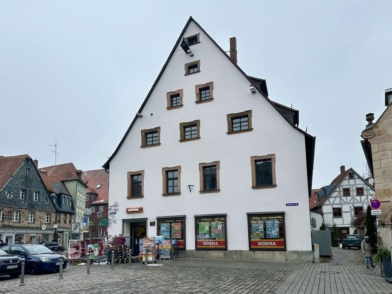 Ehemaliges Amtshaus / Former Administrative Building and Marker. Click for full size. Ehemaliges Amtshaus / Former Administrative Building and Marker image. Click for full size.