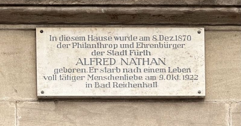 Alfred Nathan Marker image. Click for full size.