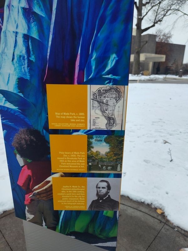 University Circle's Central Park And Center Stage Marker image. Click for full size.