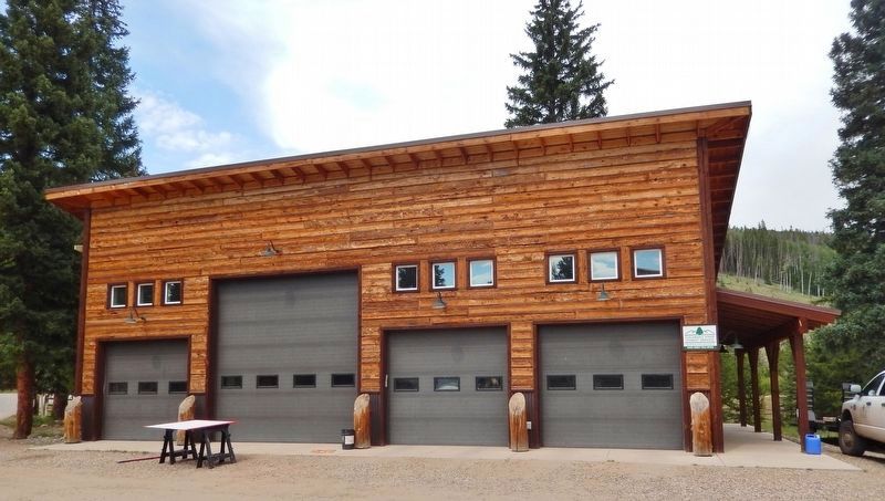 State Forest Office & Maintenance Building 2015<br>(contemporary, non-contributing). Click for full size. State Forest Office & Maintenance Building 2015<br>(contemporary, non-contributing) image. Click for full size.