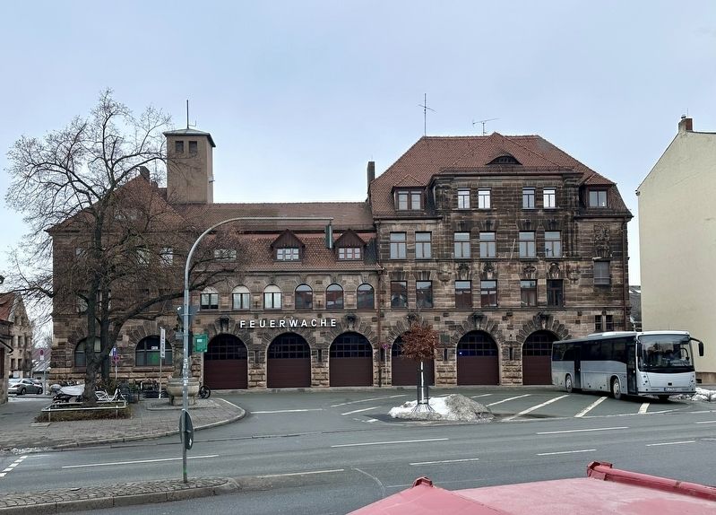 Feuerwache / Fire Station and Marker. Click for full size. Feuerwache / Fire Station and Marker image. Click for full size.