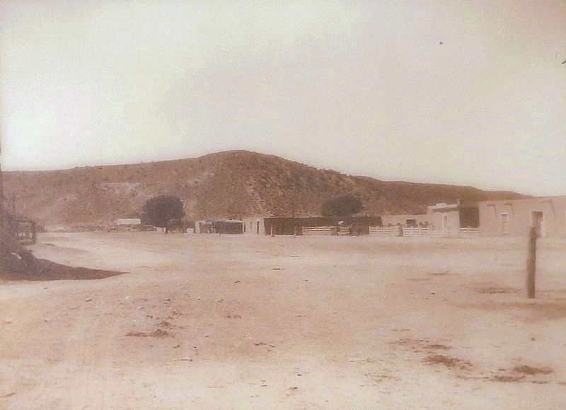 Marker detail: San Luis, 1899 image. Click for full size.