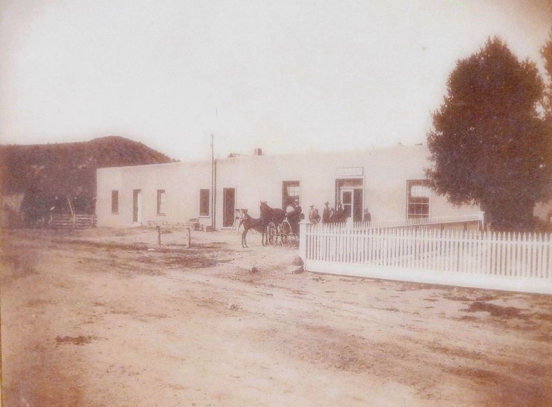 Marker detail: The R & R Grocery in San Luis,<br>Colorado�s first store image. Click for full size.