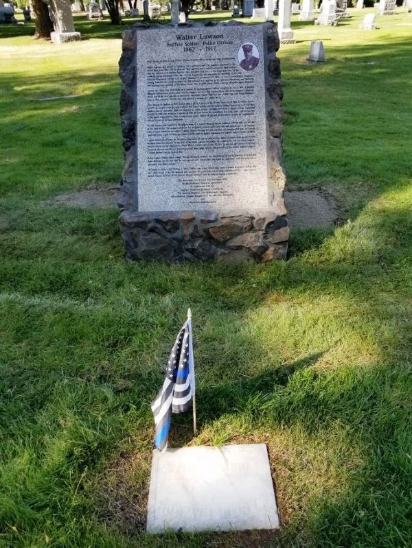 Walter Lawson Marker image. Click for full size.