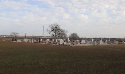 Shiner Brethren Cemetery Marker. Click for full size. Shiner Brethren Cemetery Marker image. Click for full size.
