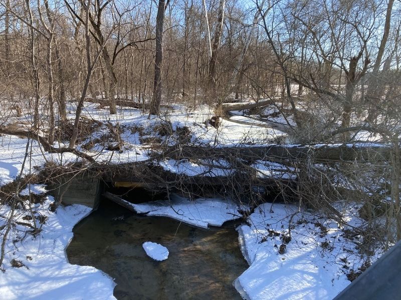 Little Sailor's Creek Defunct Bridge. Click for full size. Little Sailor's Creek Defunct Bridge image. Click for full size.