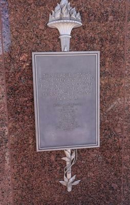 Victoria County Korea Fallen Marker. Click for full size. Victoria County Korea Fallen Marker image. Click for full size.