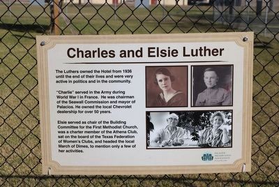 Charles and Elsie Luther Marker image. Click for full size.