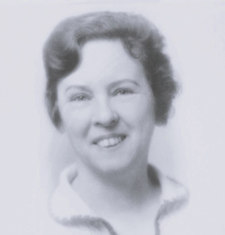 Marker detail: Fannie Buchanan image. Click for full size.