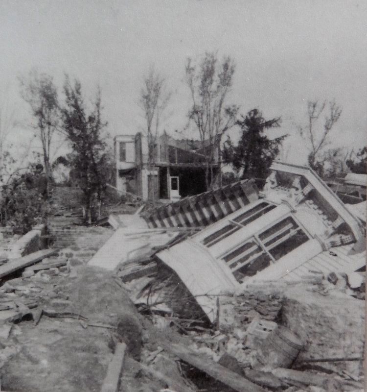 Marker detail: Cyclone destruction, Seventh & Broad. Click for full size. Marker detail: Cyclone destruction, Seventh & Broad image. Click for full size.