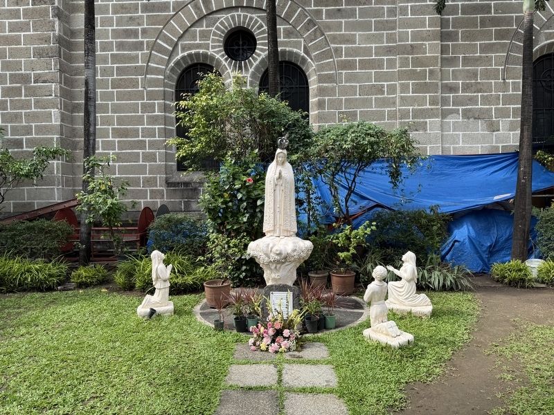 Our Lady of Fatima Monument and Marker. Click for full size. Our Lady of Fatima Monument and Marker image. Click for full size.