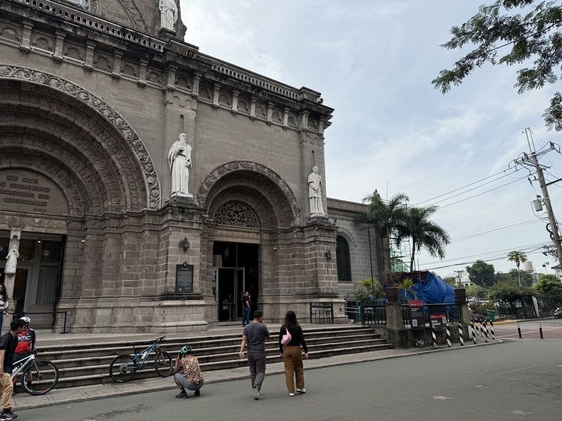 The Cathedral of Manila Marker. Click for full size. The Cathedral of Manila Marker image. Click for full size.