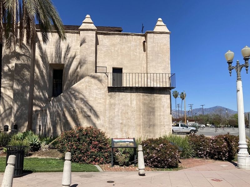 San Gabriel Mission Marker. Click for full size. San Gabriel Mission Marker image. Click for full size.