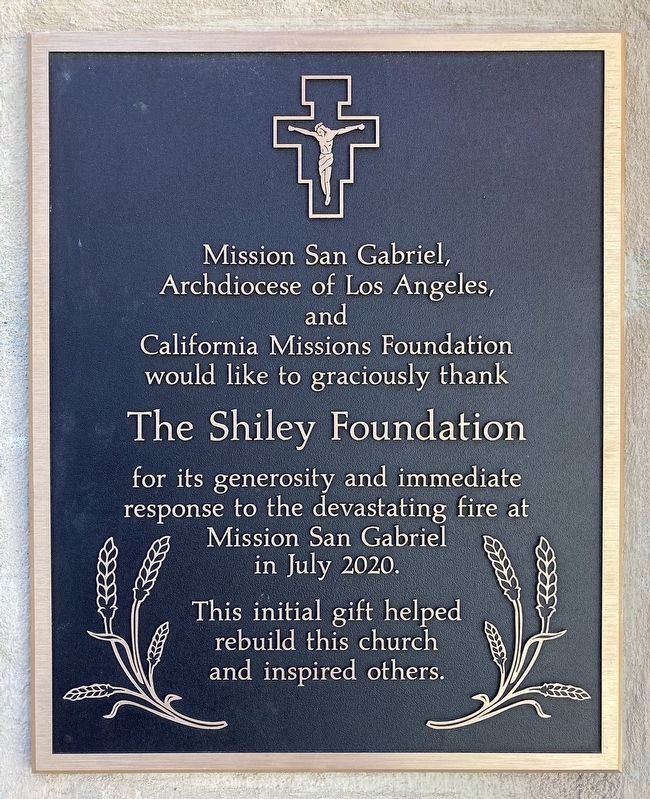 San Gabriel Mission. Click for full size. San Gabriel Mission image. Click for full size.