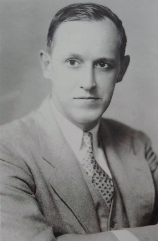 Marker detail: Harry Hopkins. Click for full size. Marker detail: Harry Hopkins image. Click for full size.