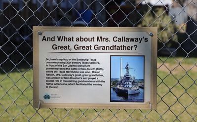 And What about Mrs. Callaway's Great, Great Grandfather? Marker image. Click for full size.