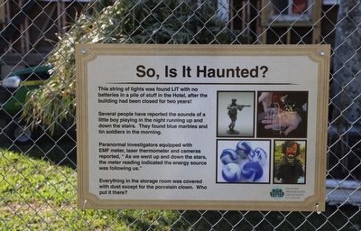 So, Is It Haunted? Marker image. Click for full size.