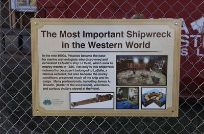 The Most Important Shipwreck in the Western World Marker image. Click for full size.