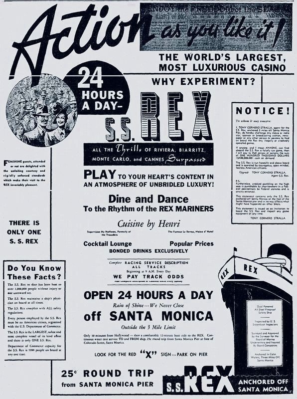 Newspaper Advertisement image. Click for full size.