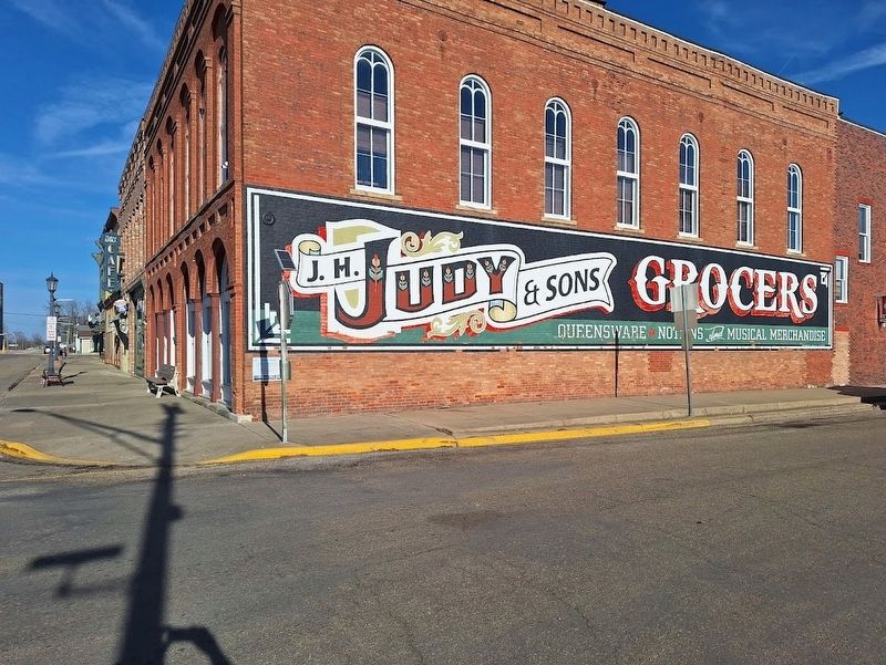 J.M. Judy & Sons Mural Marker. Click for full size. J.M. Judy & Sons Mural Marker image. Click for full size.