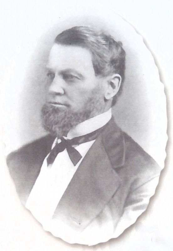 Marker detail: J.B. Grinnell image. Click for full size.