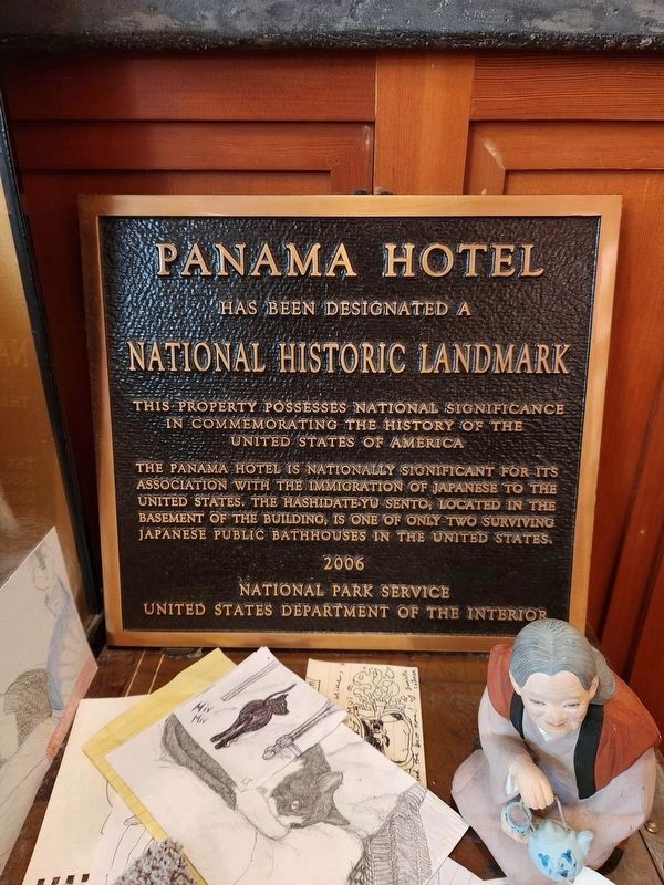 Panama Hotel - National Historic Landmark image. Click for full size.