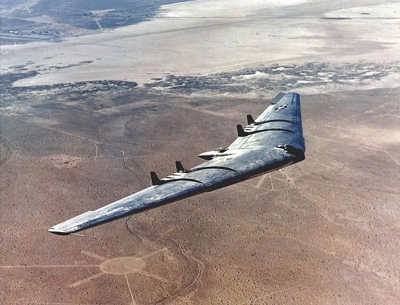Northrup YB-49 "Flying Wing" image. Click for full size.