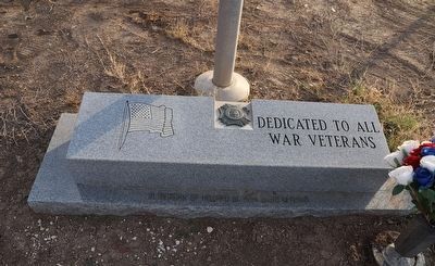 War Veterans Memorial Marker. Click for full size. War Veterans Memorial Marker image. Click for full size.