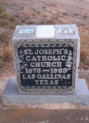 St. Joseph's Catholic Church Marker image. Click for full size.