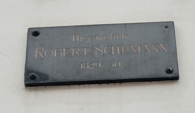 Robert Schumann Marker. Click for full size. Robert Schumann Marker image. Click for full size.