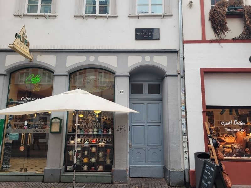 Robert Schumann Marker. Click for full size. Robert Schumann Marker image. Click for full size.