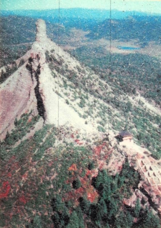 Marker detail: Chimney Rock. Click for full size. Marker detail: Chimney Rock image. Click for full size.