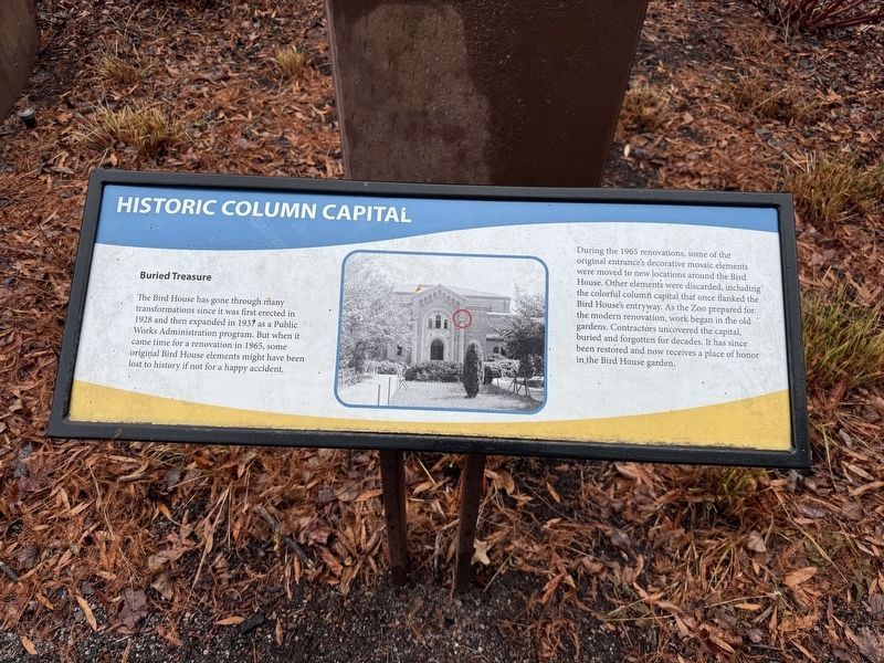 Historic Column Capital Marker image. Click for full size.
