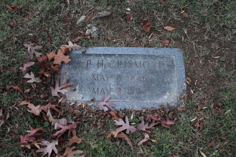 Clerk J.P.H. Crismond image. Click for full size.