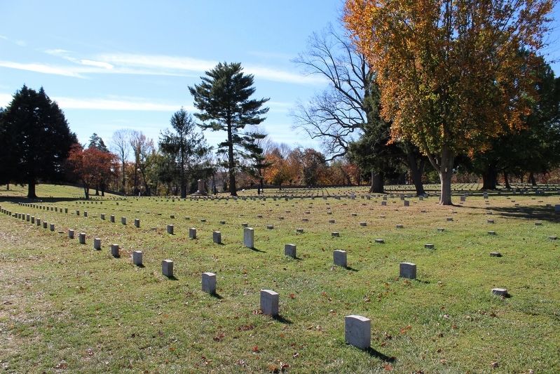 Fredericksburg National Cemetery image. Click for full size.