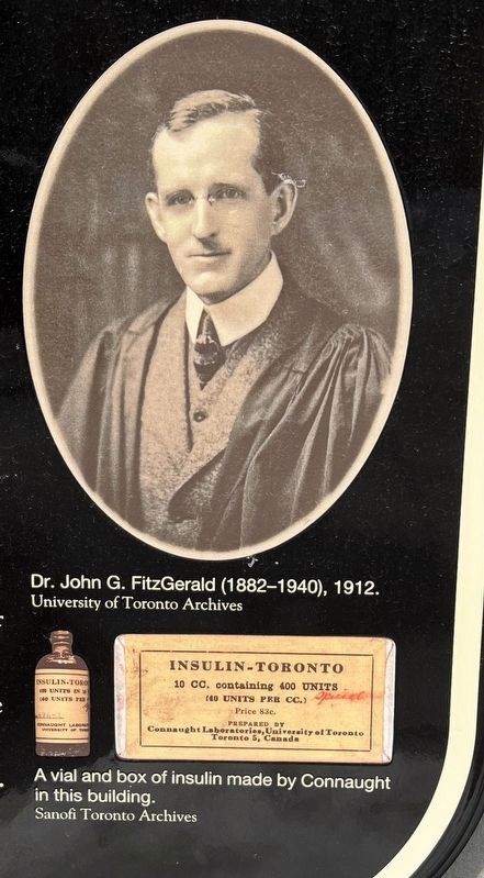 School of Hygiene marker photos and captions detail (right) image. Click for full size.