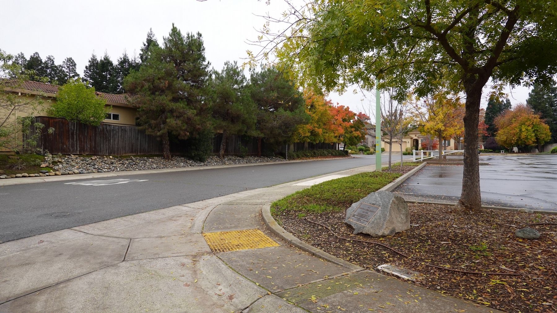 Looking southeast at the marker towards where the hospital used to be.. Click for full size. Looking southeast at the marker towards where the hospital used to be. image. Click for full size.