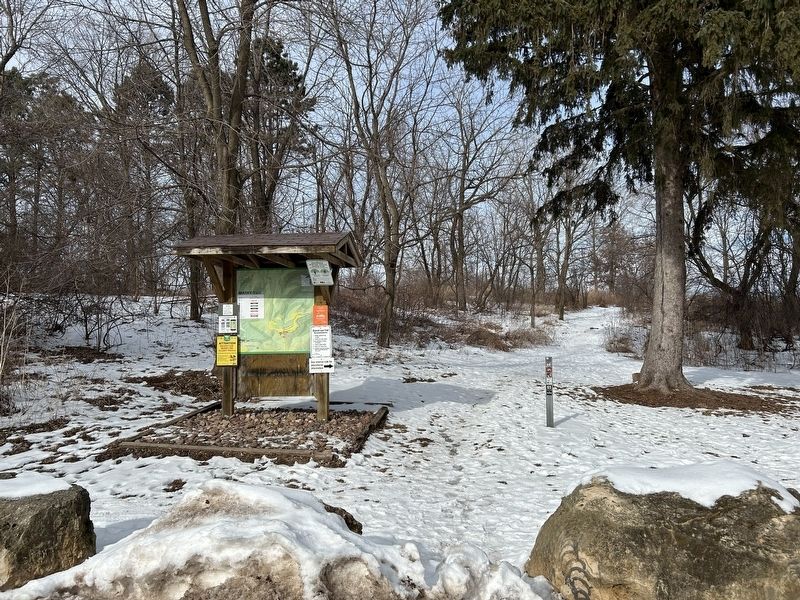 You are now part of the story of this land. Marker, from the south image. Click for full size.